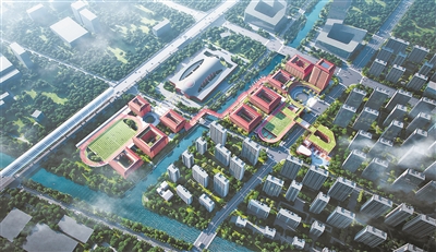 天元公学西站校区桩基施工扫尾，春节后开始基础施工 这个云城教育“旗舰”新在哪？