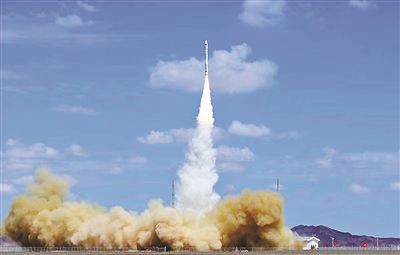 绍兴嵊州首颗自主研发卫星成功发射