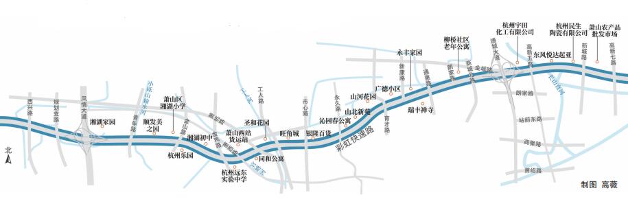 杭州彩虹快速路还要"变长"?两条重要道路有新进展