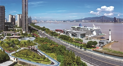 沿瓯江路，勾勒靓丽城市封面