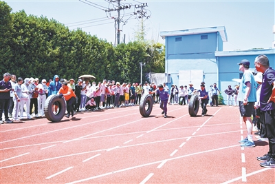 这场运动会“农”味十足