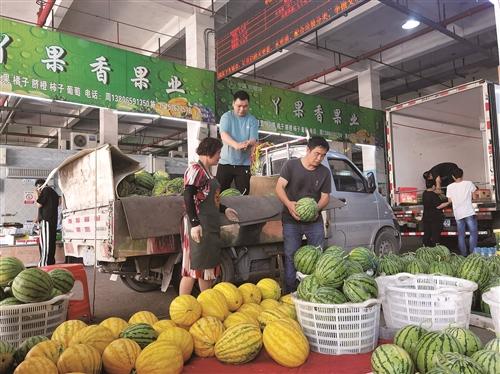 本地头茬西瓜大批量上市