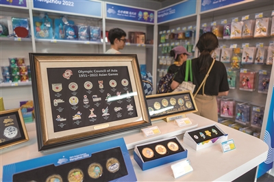 亚运特许商品 受青睐