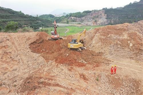 甬台温高速公路改扩建工程施工忙