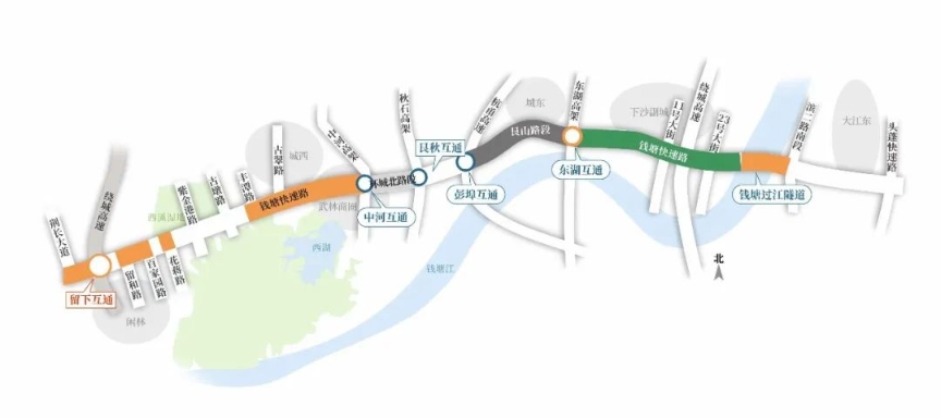 钱塘快速路本月底具备通车条件！