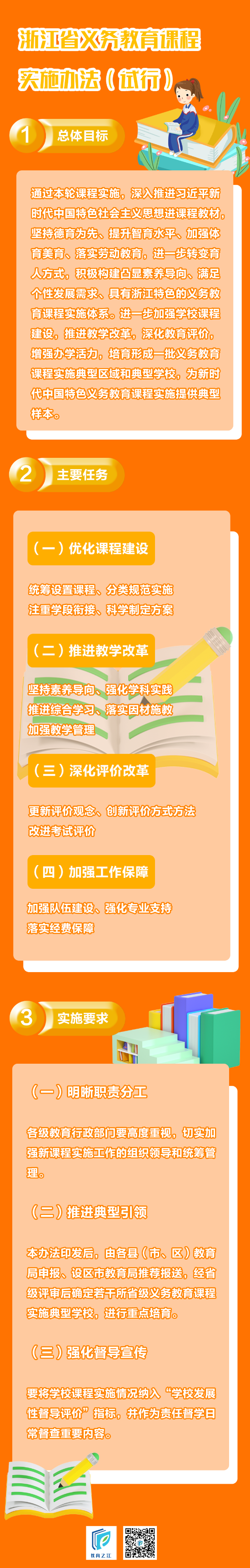 浙江省中小学课程设置有调整