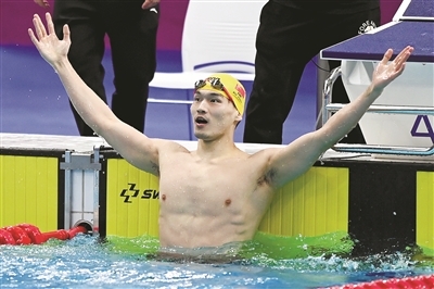 福冈游泳世锦赛男子100米仰泳第4名 浙江名将徐嘉余 离领奖台仅一步之遥