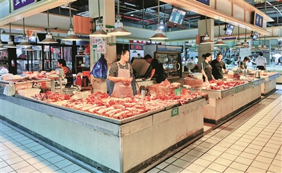 宁海24家农贸市场肉摊摘除生鲜灯