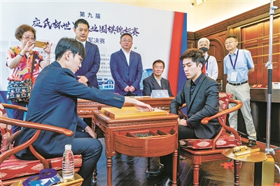 宁波棋手谢科鏖战应氏杯决赛