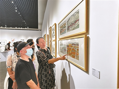 去宁波帮博物馆 观赏插图装帧作品  镇海迎来国家级高规格大展