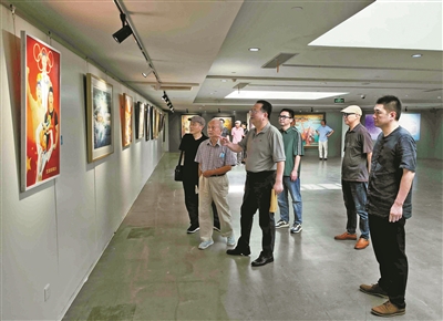 同心迎亚运 逐梦新时代  宁波市美术作品展东钱湖畔开展