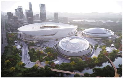 总投资逾95亿元，计划2027年年初完工投用 国际体育中心建设全面开启