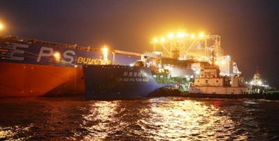  “高尔山”轮在衢山锚地顺利加注1700吨LNG燃料 舟山港外锚地常态化开展LNG海上加注业务