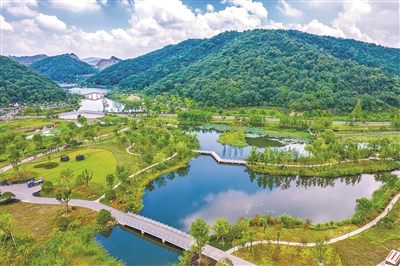 杭州海绵城市建设成效全国领跑 持续构建“一轴双心，三脉八带，山水融城”格局