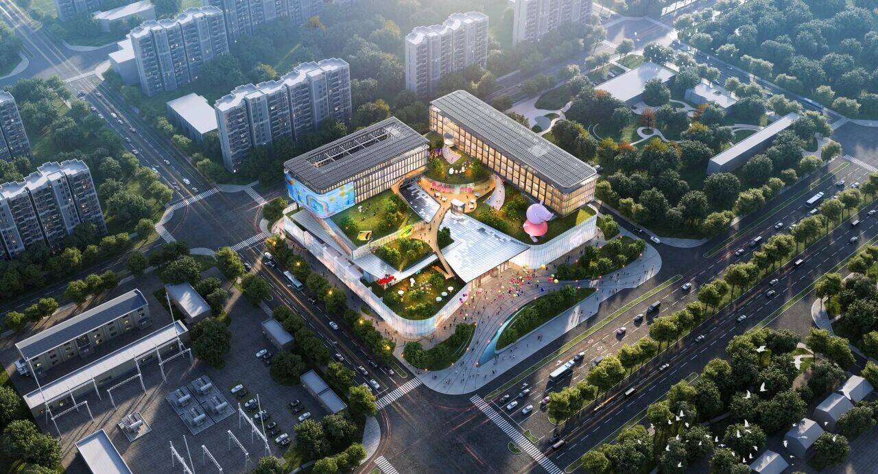 18亿元！绍兴造！亚洲最大室内儿童乐园骨架就位