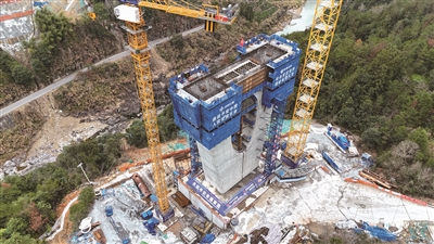 重大项目  苍泰高速全线复工