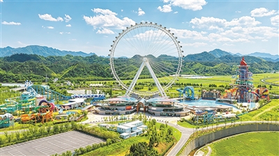去天目山清凉一“夏” 临安天目未来谷水世界即将开园