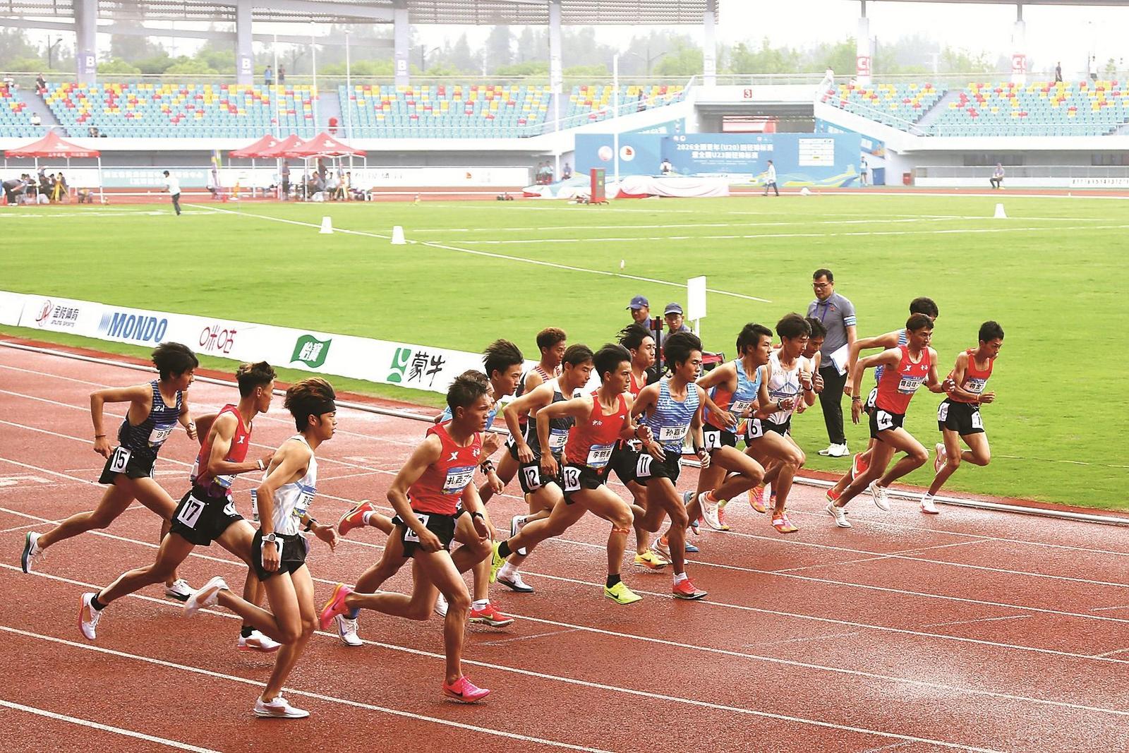 全国青年田径 锦标赛在玉环举行