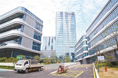 衢州华数产业园主体工程即将竣工
