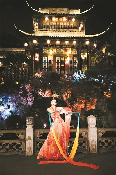 杭州又添沉浸式夜游打卡点 来胡雪岩旧居走进一代红顶商人的传奇人生